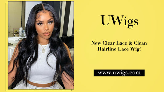 New clear lace & clean hairline lace wig!