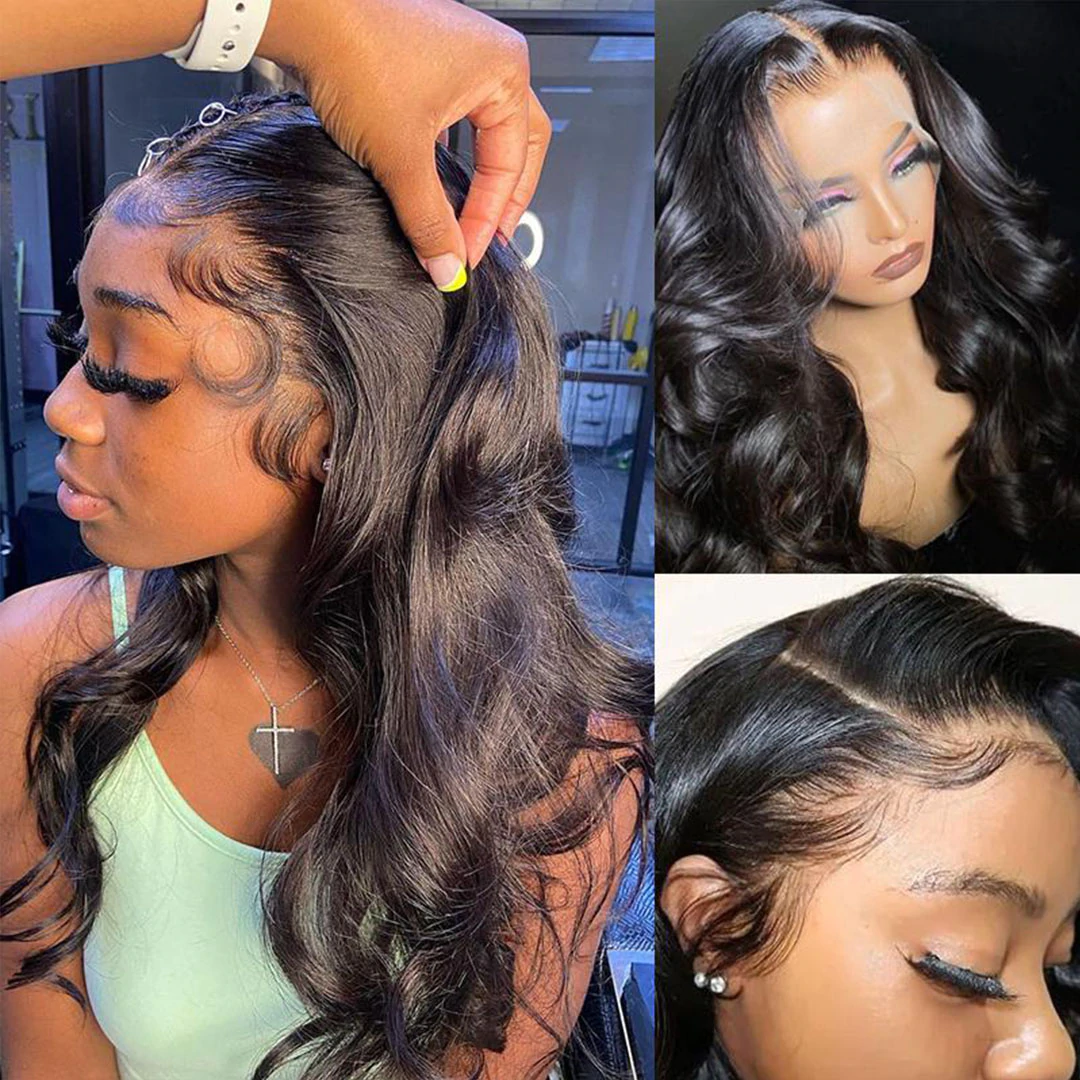 invisible lace closure wig