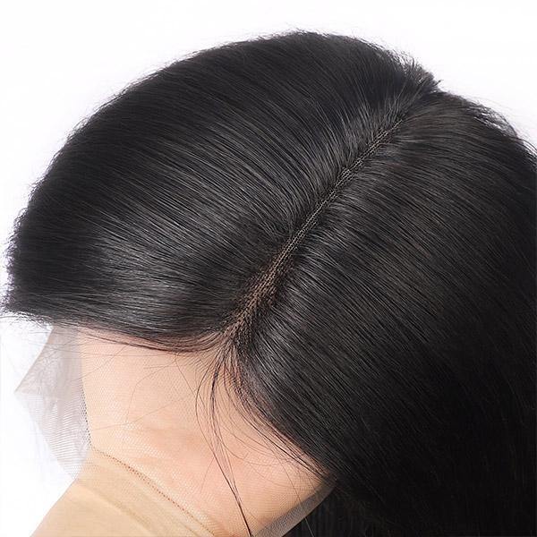 Straight Hair Wig HD Transparent Lace Front Wig T Part Wigs