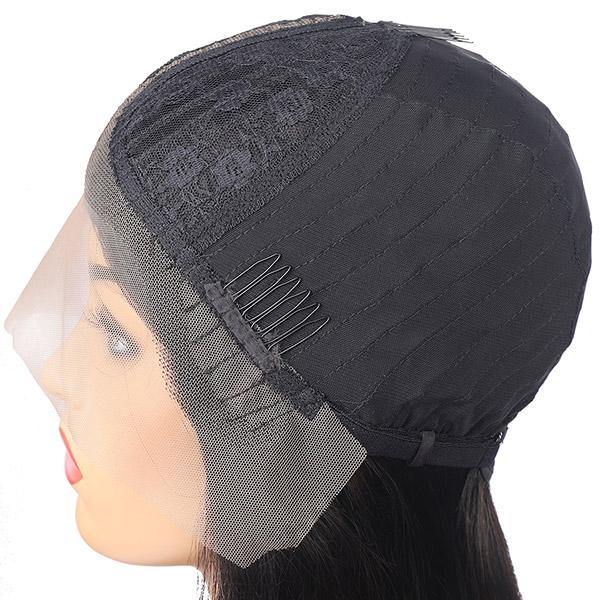 Deep Wave Hair Wig HD Transparent Lace Front Wig T Part Wigs