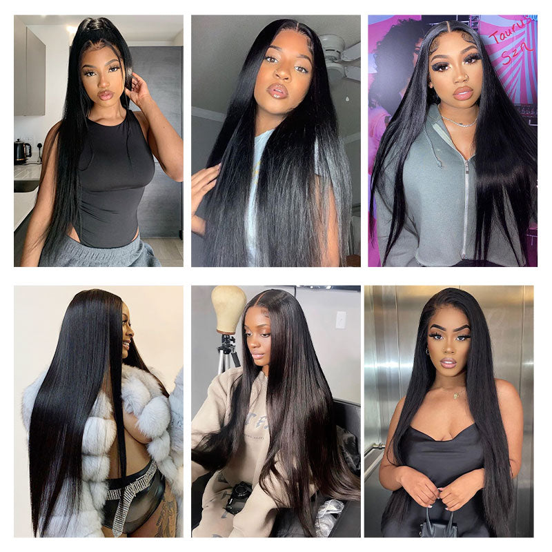 one Straight Wig Undetectable 13x4 Lace Wig