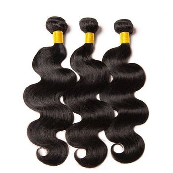 Body Wave Bundles With Closure Human Hair Bundles With Transparent Lace Closure Brazilian Hair Weave Bundles With Frontal
