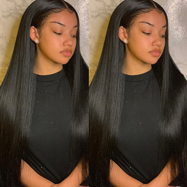 Lace Closure Wig Straight Hair 5x5 Lace Wig HD Lace Human Hair Wigs