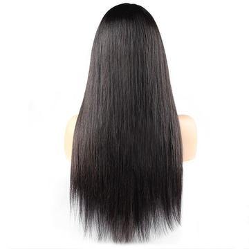 human virgin hair lace closure wig