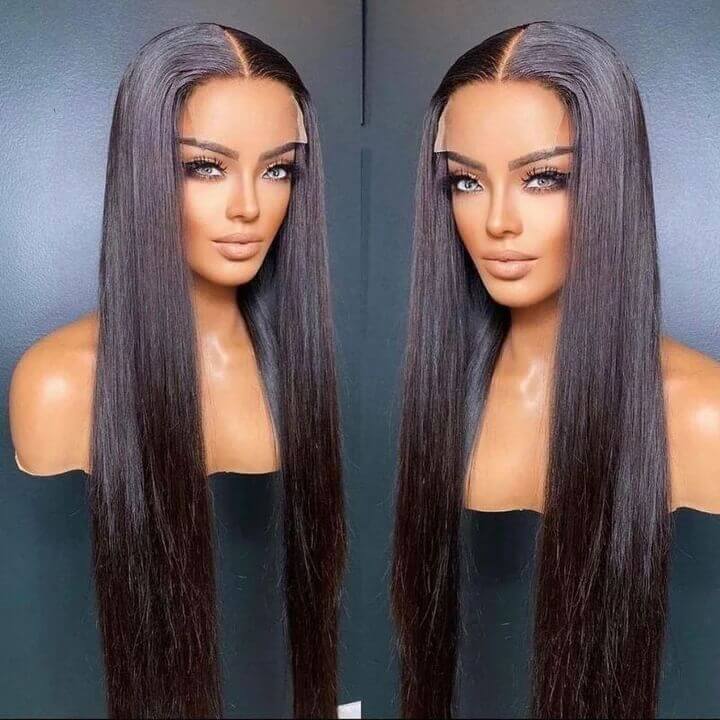 HD lace closure wig straight hair
