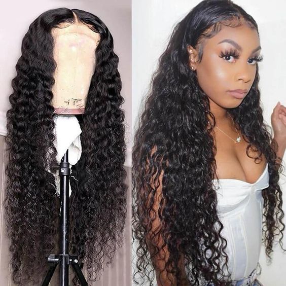 Water Wave Hair HD Lace Wig 13x6 Lace Front Wig 100% Virgin Human Hair Wigs