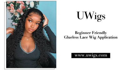 Beginner friendly glueless lace wig application