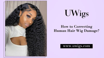 How to correcting human hair wig damage?