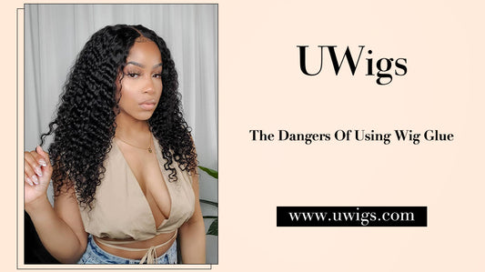 The dangers of using wig glue