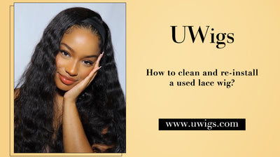 How to clean and re-install a used lace wig?