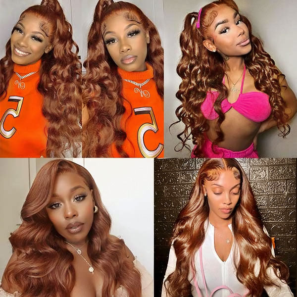 4# Body Wave Human Hair Bundles With 4x4 Lace Closure Brazilian Hair
