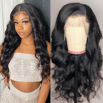 360 Lace Wig Body Wave Hair Lace Front Wigs Transparent Human Hair Wigs