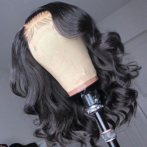 Short Bob Wig Loose Body Wave Human Hair Lace Wigs