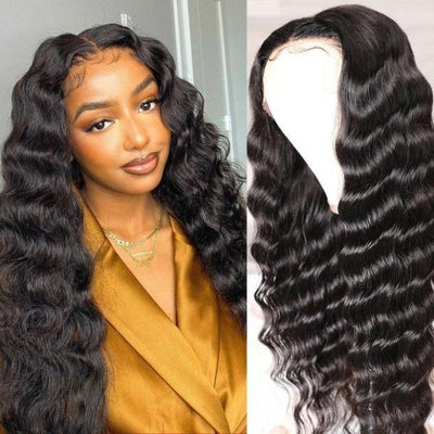 13x6 Lace Front Wig Loose Deep Wave Hair HD Lace Wig - UWigs