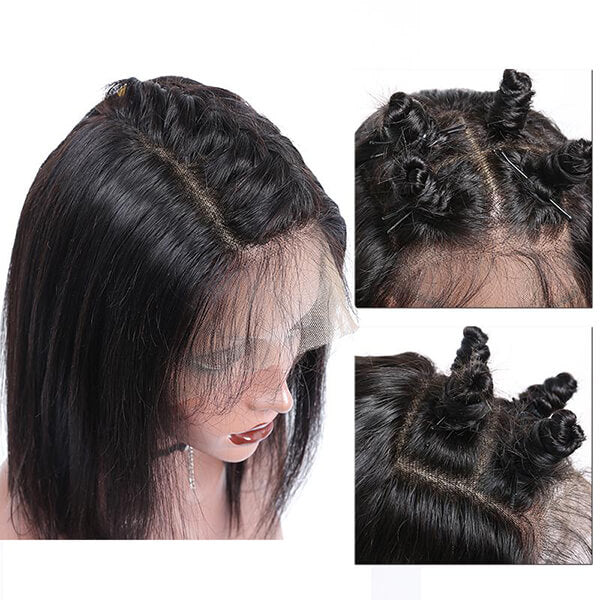 Straight Hair 13x6 Lace Front Human Hair Wigs HD Lace Wig