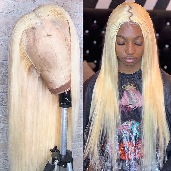 613 Full Lace Wig Blonde Human Hair Wigs Brazilian Hair Full Lace Human Hair Wigs