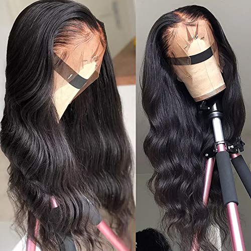 360 Lace Wig Body Wave Hair Lace Front Wigs Transparent Human Hair Wigs - UWigs