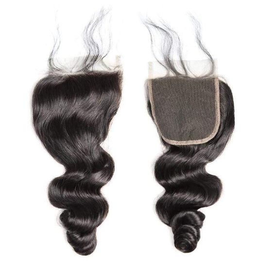 Loose Wave Bundles with Closure 3 Bundles with Lace Closure Brazilian Hair Weave Bundles with HD Lace Closure