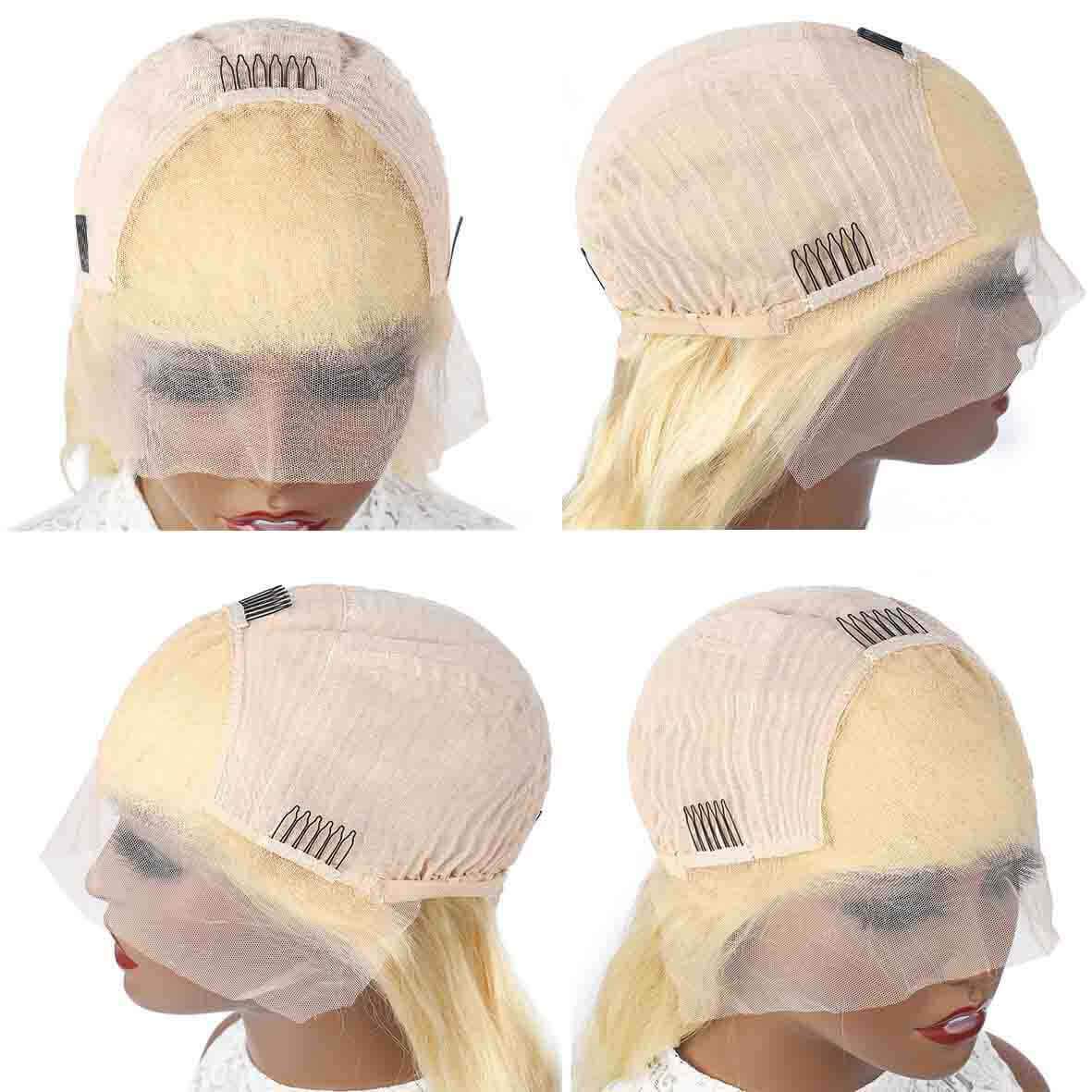 40 Inch 613 Blonde Human Hair Wig 13x4 Lace Front Wig 613 Blonde Body Wave Wig
