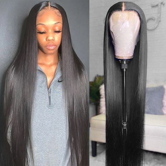 straight hair lace frontal wig