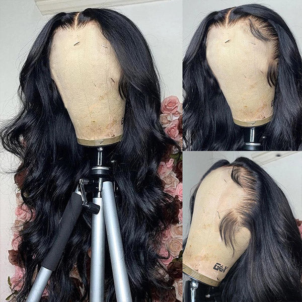 Body Wave Human Hair Wig HD 13x4 Glueless Lace Front Wigs Brazilian Virgin Remy Human Hair Wigs