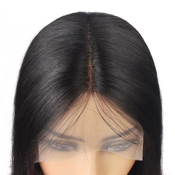 Straight Hair Wig HD Transparent Lace Front Wig T Part Wigs