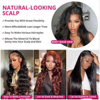 HD Lace Frontal Wig Body Wave