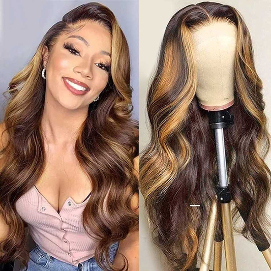 lace front wig pre plucked with natural hairline