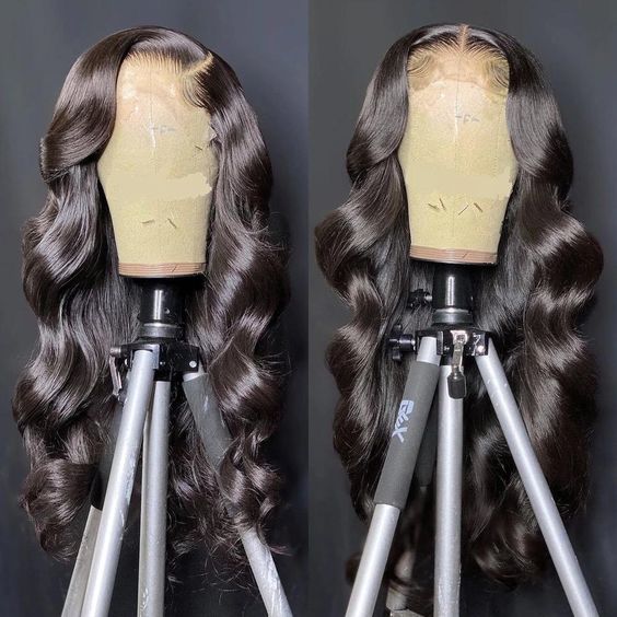 body wave wig with closure