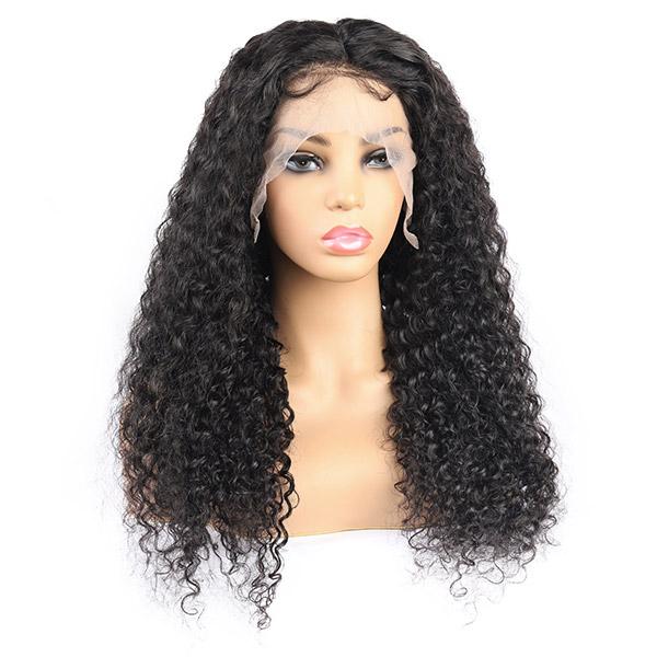 Curly Hair HD Transparent Lace Wig 13x6 Lace Front Wig - UWigs