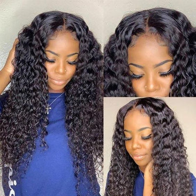 Water Wave Hair HD Lace Wig 13x6 Lace Front Wig 100% Virgin Human Hair Wigs