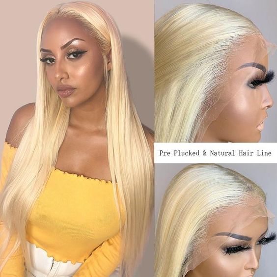 613 Full Lace Wig Blonde Human Hair Wigs Brazilian Hair Full Lace Human Hair Wigs