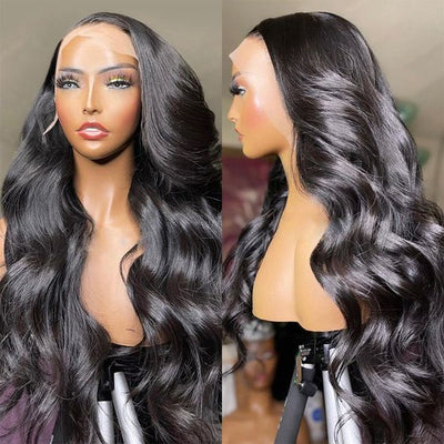 40 Inches 13x4 Lace Front Wigs Body Wave High Density Human Hair Wigs for Women