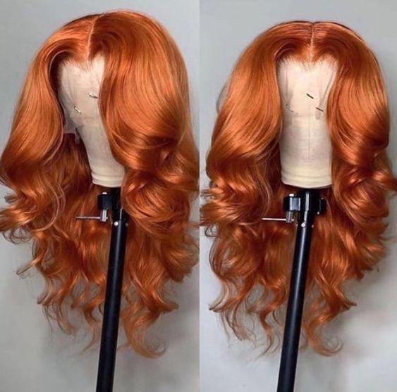ginger lace front wig