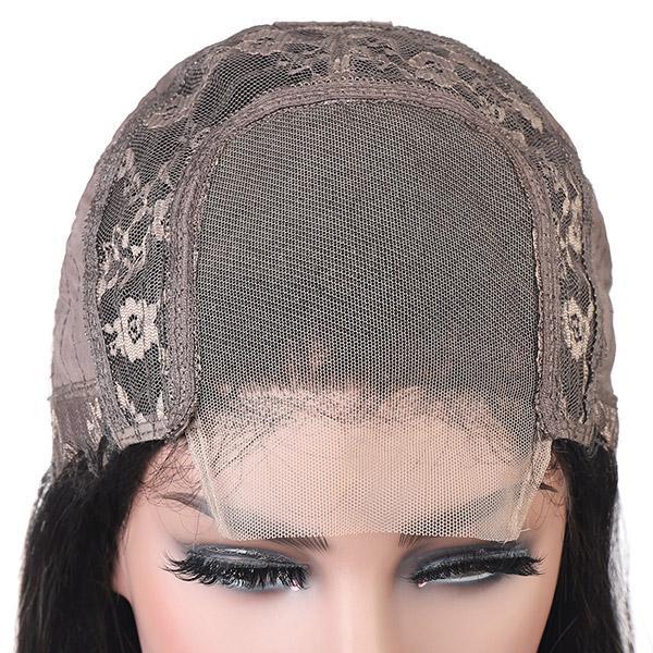 Lace Closure Wig Straight Hair Lace Wigs Human Hair Short Bob Wigs - UWigs