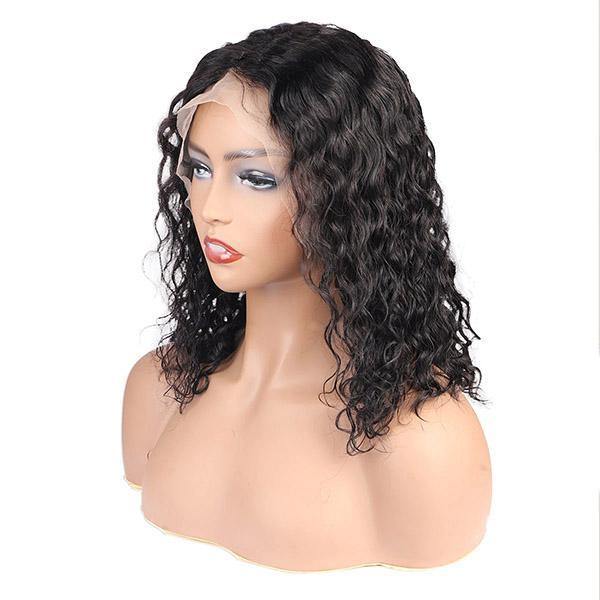 Uwigs Water Wave Bob Lace Front Wigs 150% Density - UWigs