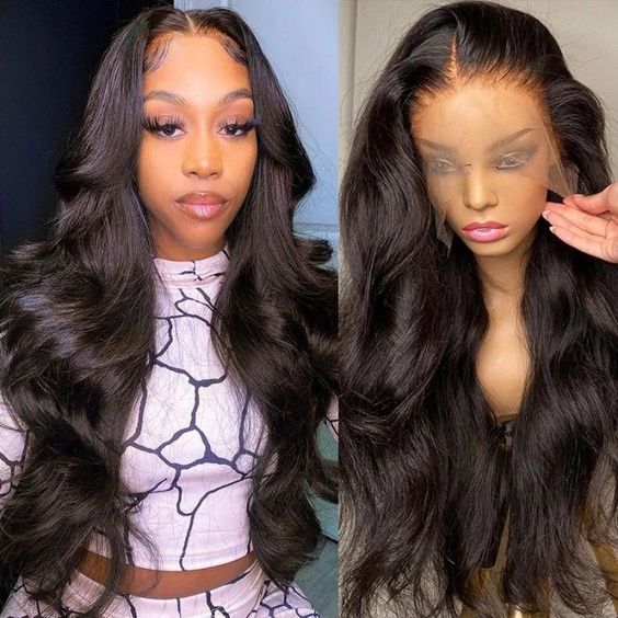 long body wave lace front wig 