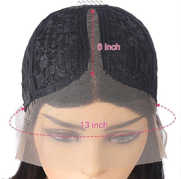 Water Wave Hair Lace Part Wig HD Transparent T Part Wigs - UWigs