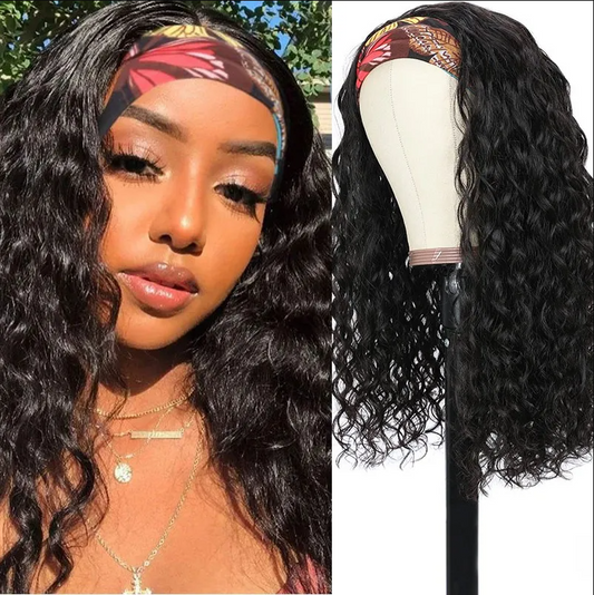 uwigs water wave headband wigs