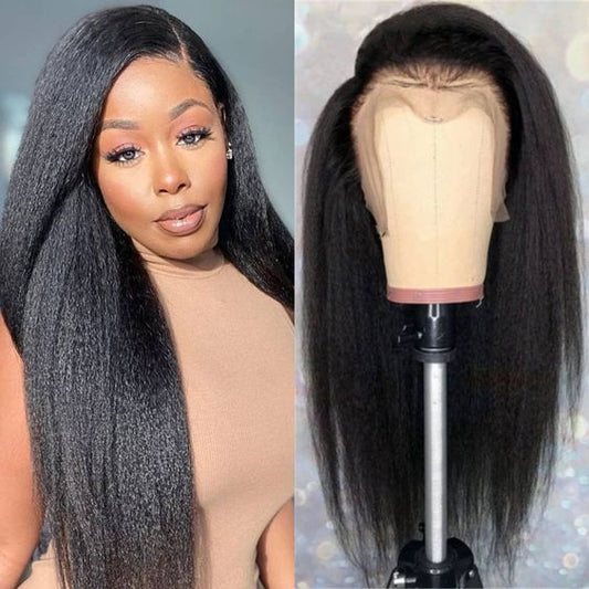 yaki straight hair style